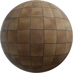 Brown Floor Tilles