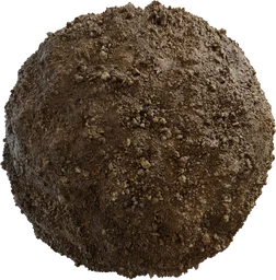 Brown Mud Dry