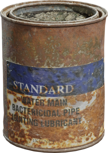 Can Rusted — free containers CC0 3D model