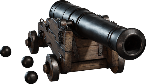 Cannon 01 — free props CC0 3D model