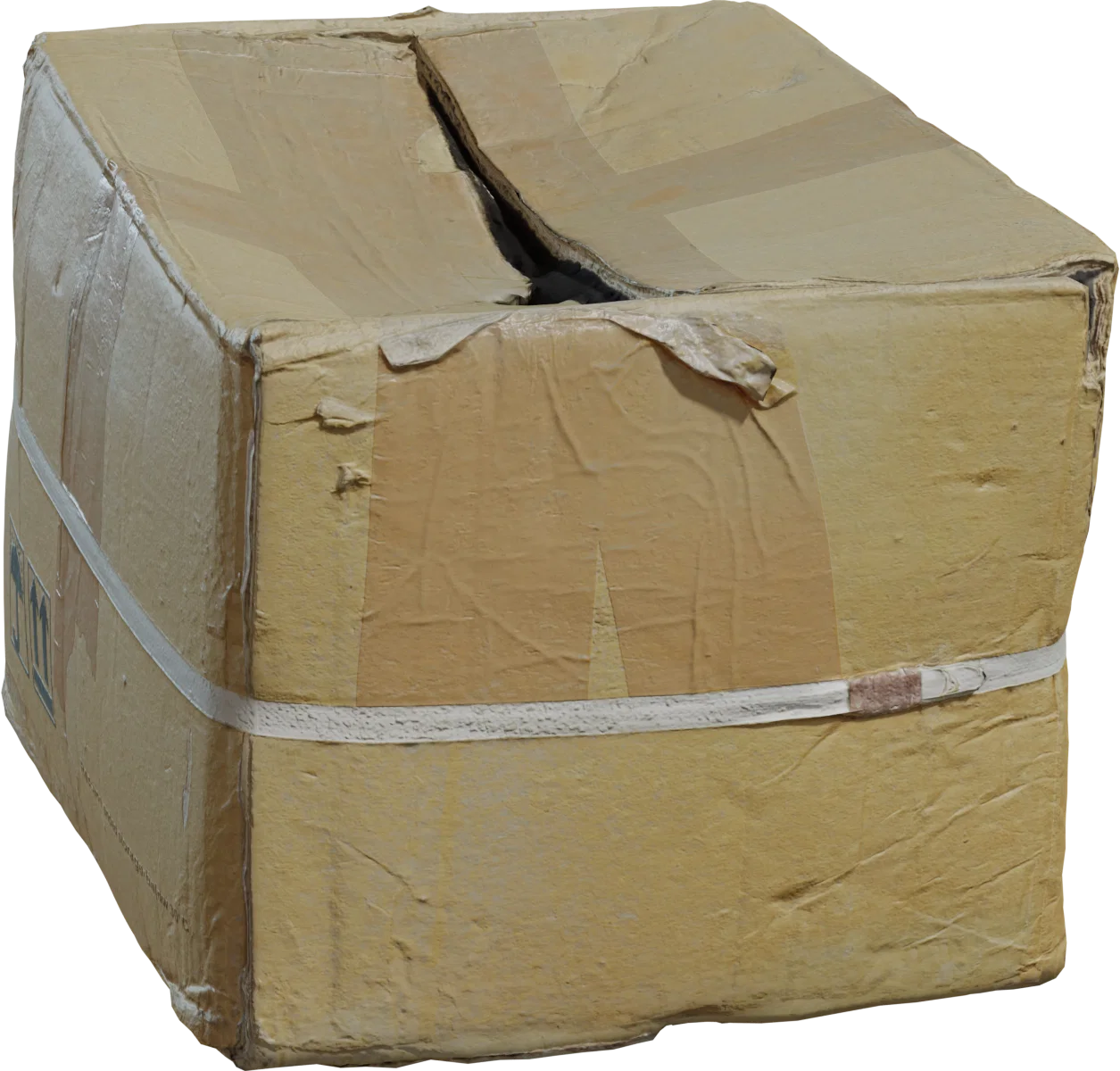 纸板箱 01 · 模型（Cardboard Box 01）
