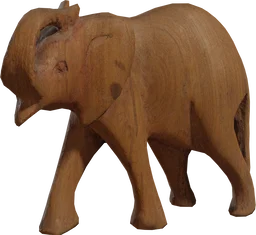Carved Wooden Elephant