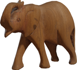 Carved Wooden Elephant