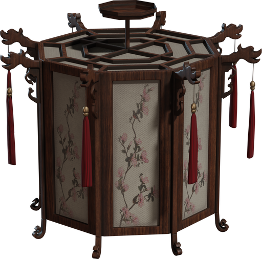Chinese Chandelier — free lighting CC0 3D model
