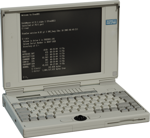 Classic Laptop — free furniture CC0 3D model
