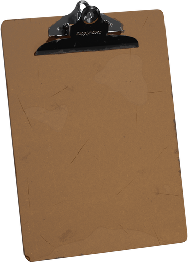 Clipboard — free furniture CC0 3D model