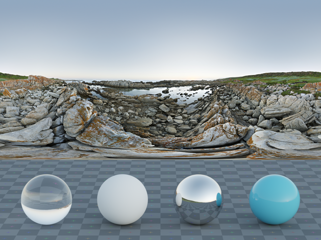 Coastal Rocks HDRI • Poly Haven