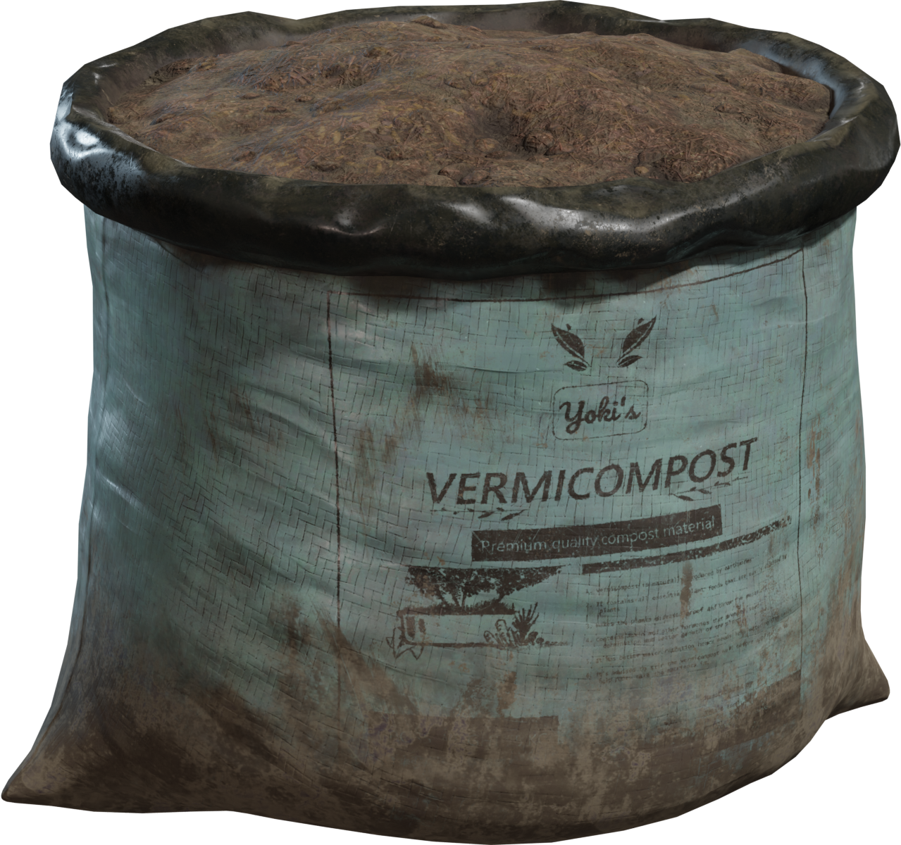 堆肥袋 02 · 模型（Compost Bag 02）
