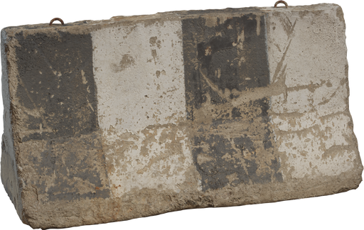 Concrete Road Barrier — free tools CC0 3D model