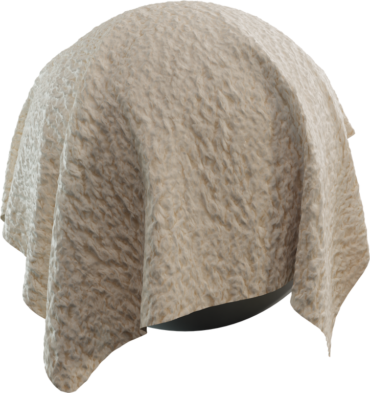 Curly Teddy Natural