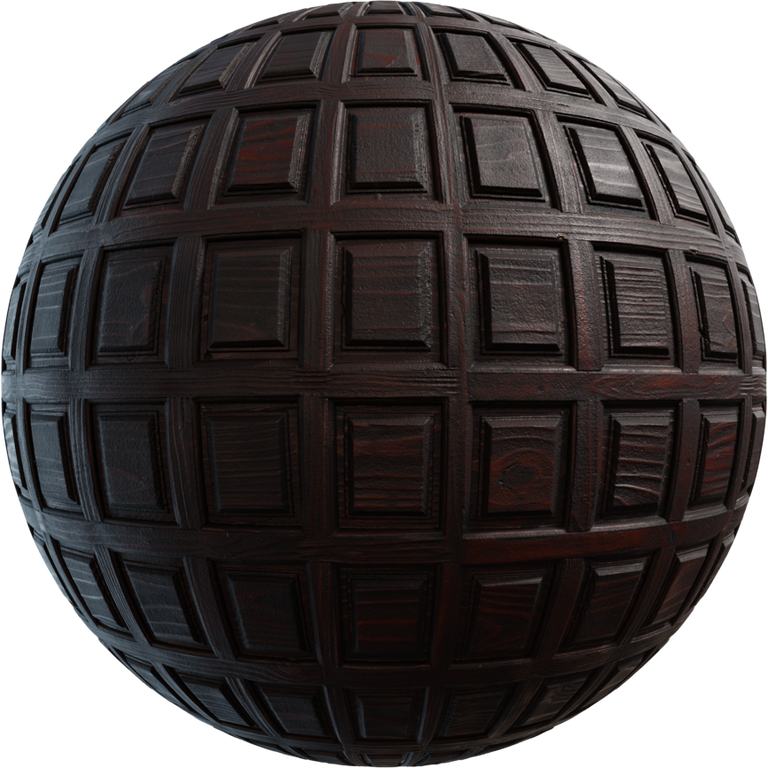 Dark Paneled Wood
