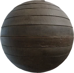 Dark Wooden Planks