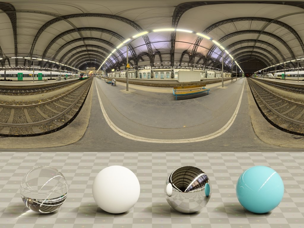 Dresden Station Night