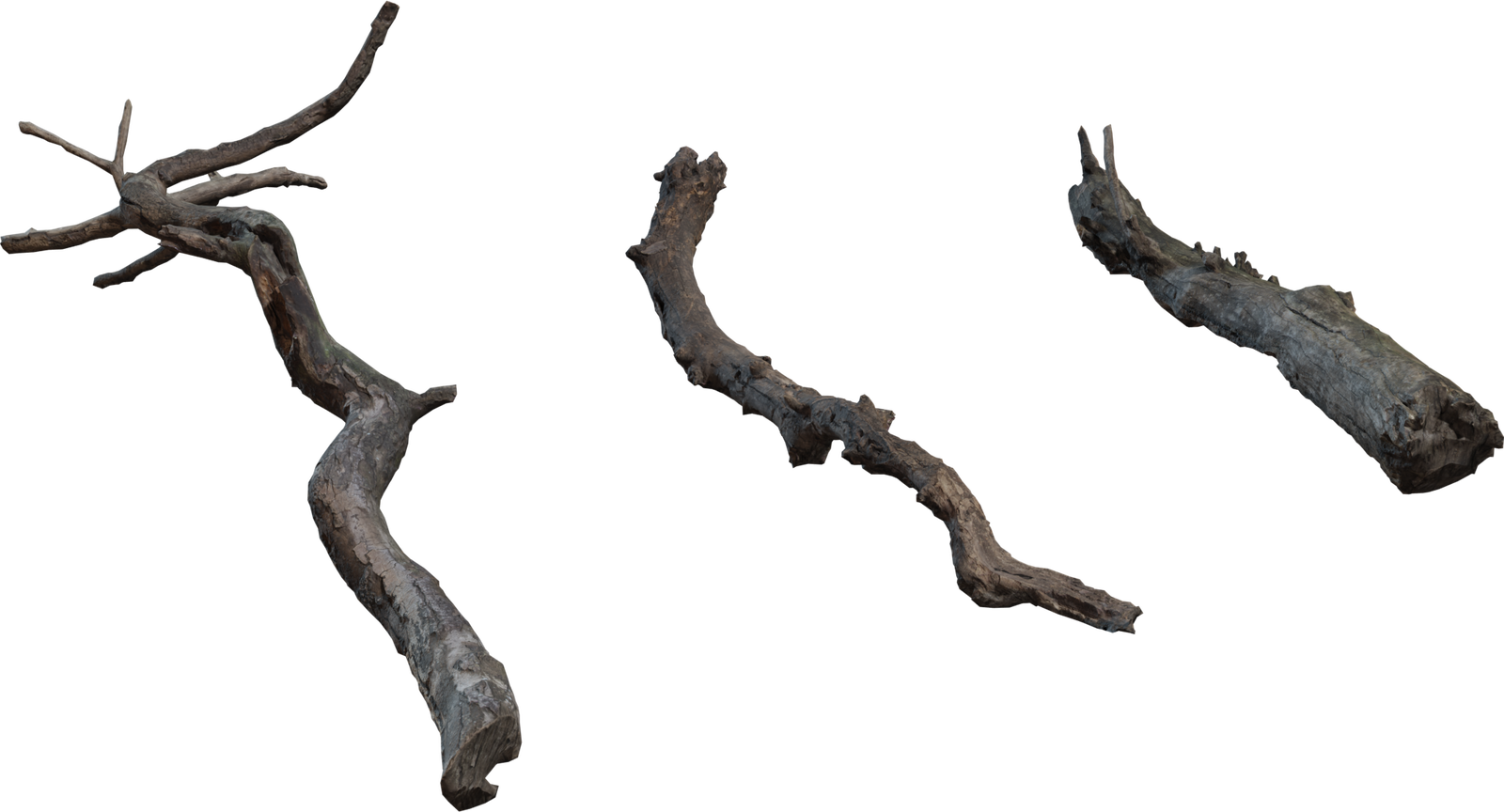 干燥树枝中型 01 · 模型（Dry Branches Medium 01）