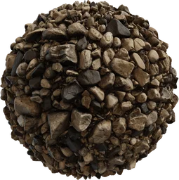 Dry River Pebbles