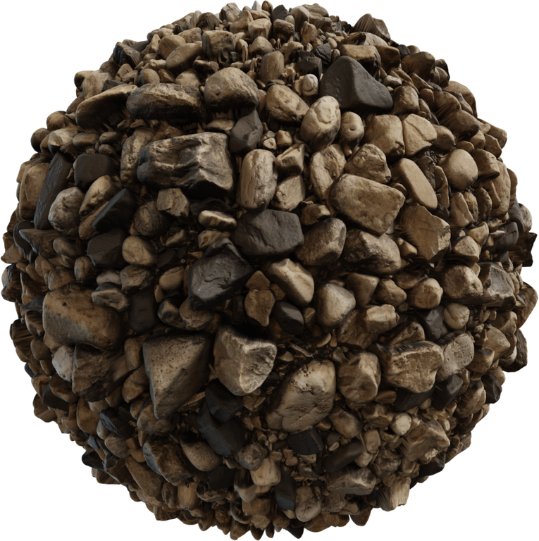 Dry River Pebbles