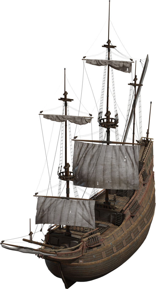 荷兰式船大型 02 · 模型（Dutch Ship Large 02）