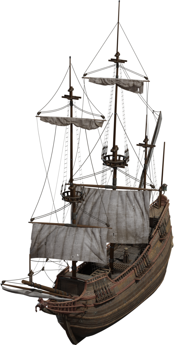 Dutch Ship Medium Model • Poly Haven