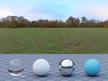 HDRI Himmel bewölkt