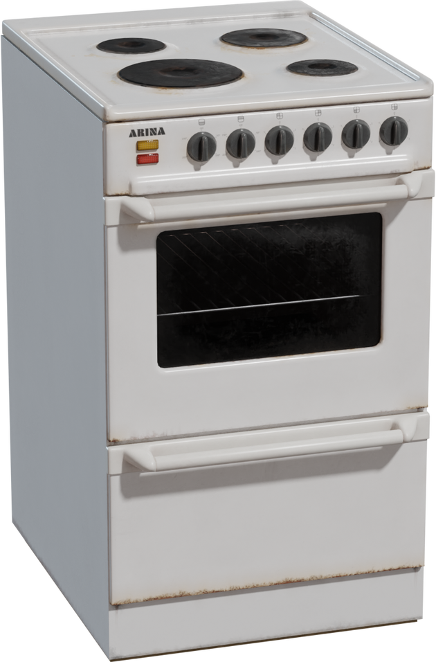 Electric Stove Model • Poly Haven