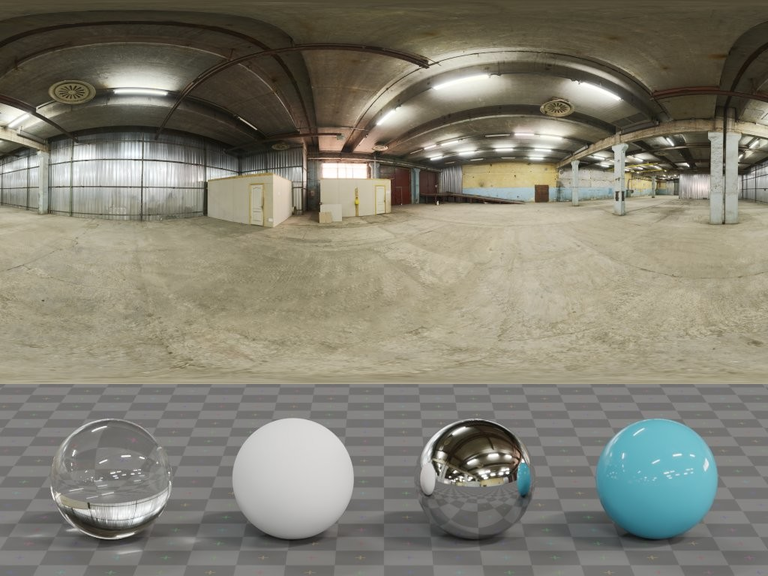 Empty Warehouse 01