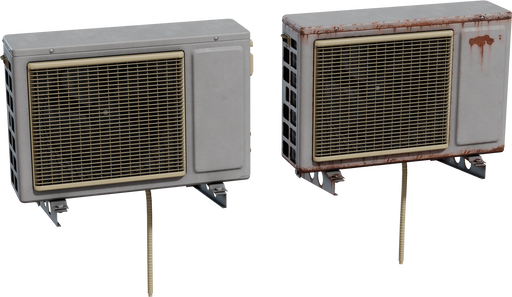 Exterior Aircon Unit — free electronics CC0 3D model