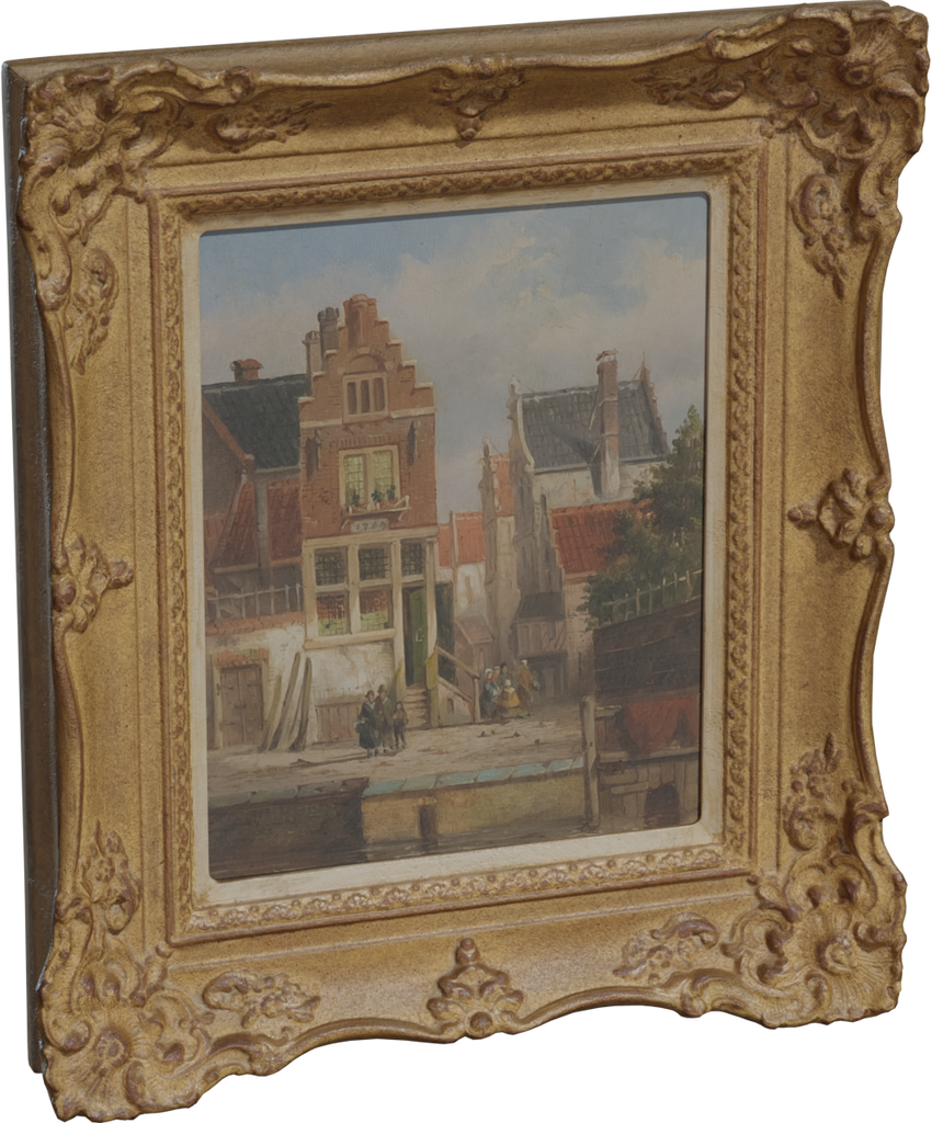 Fancy Picture Frame 02 — free decorative CC0 3D model, rendered preview