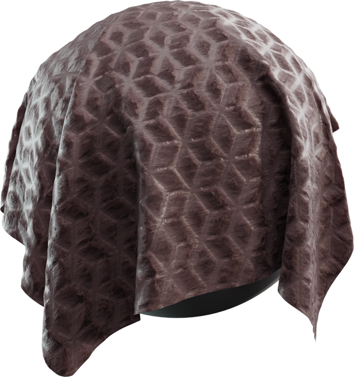Faux Fur Geometric