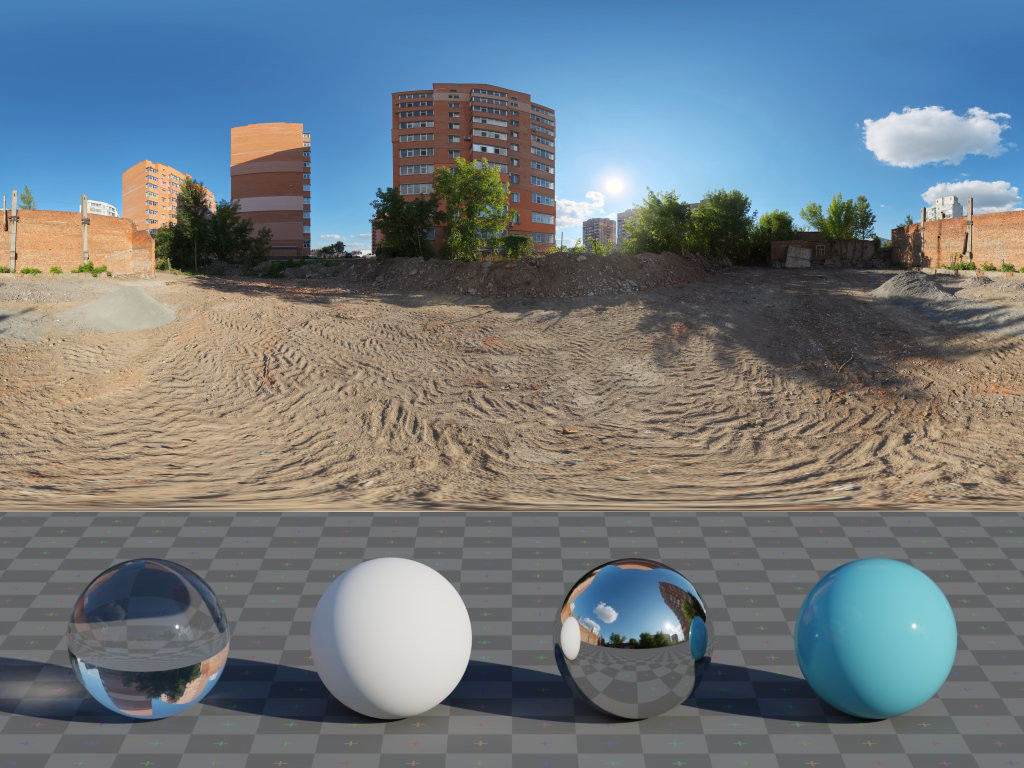HDRI partly cloudy FREE DOWNLOAD 
