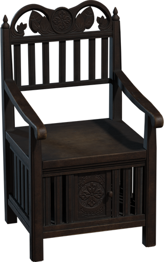 Gallinera Chair — free furniture CC0 3D model
