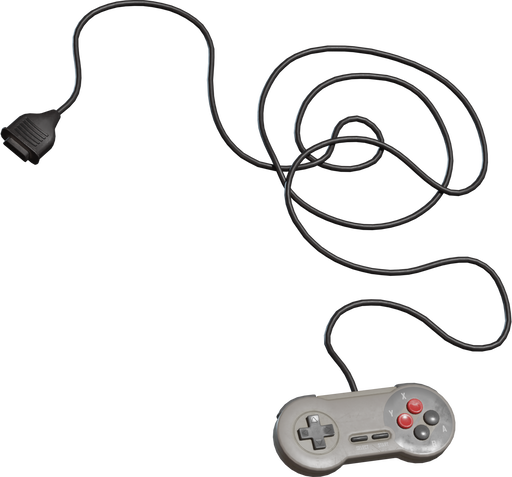 Gamepad — free props CC0 3D model