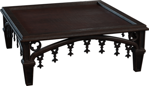 Gothic Coffee Table — free furniture CC0 3D model