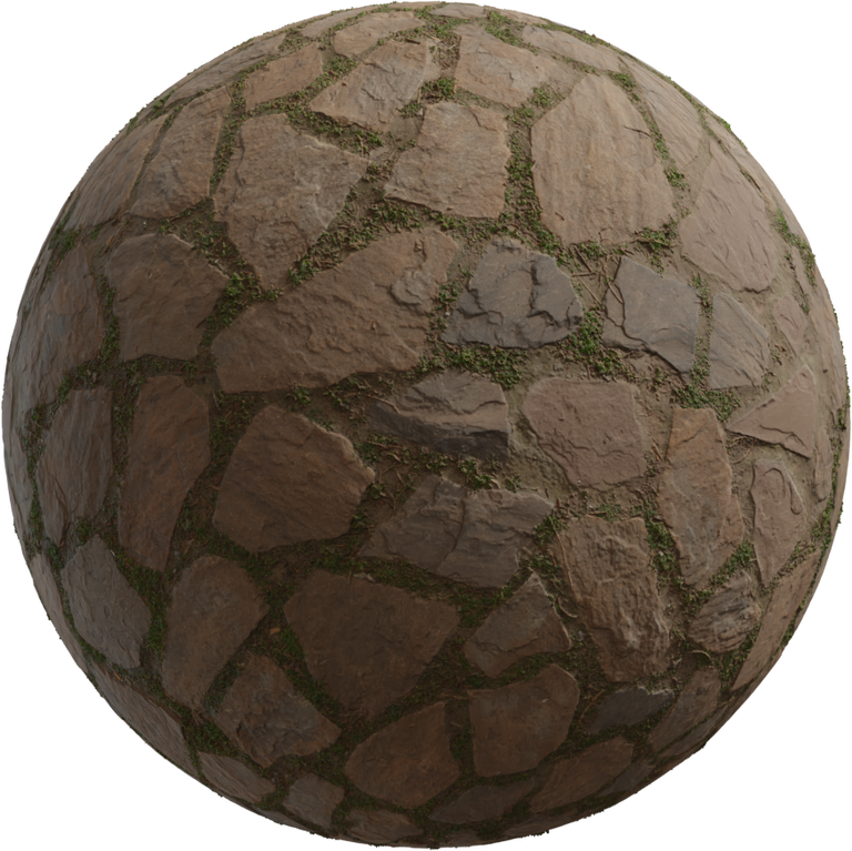 Grassy Cobblestone