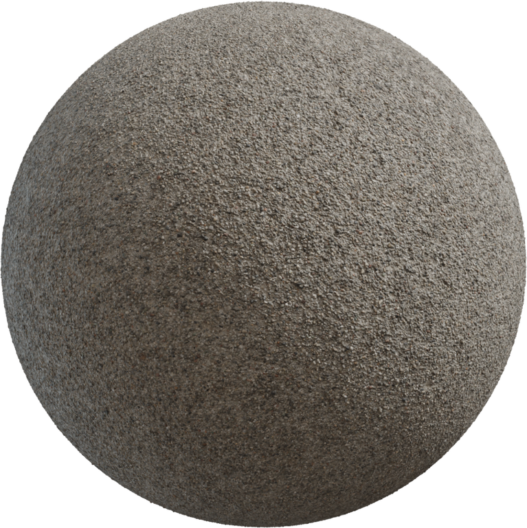 Gravel Embedded Concrete