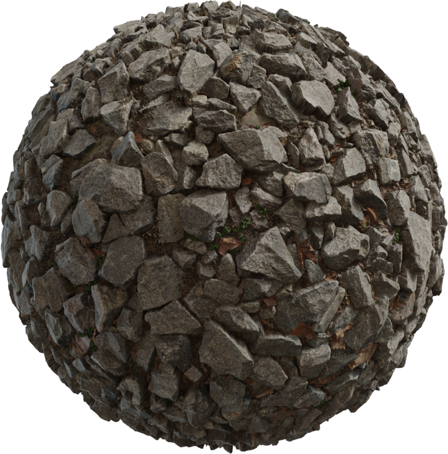 灰色岩石 · PBR材质（Gray Rocks）
