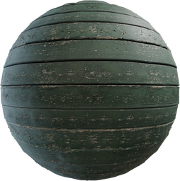 Green Rough Planks
