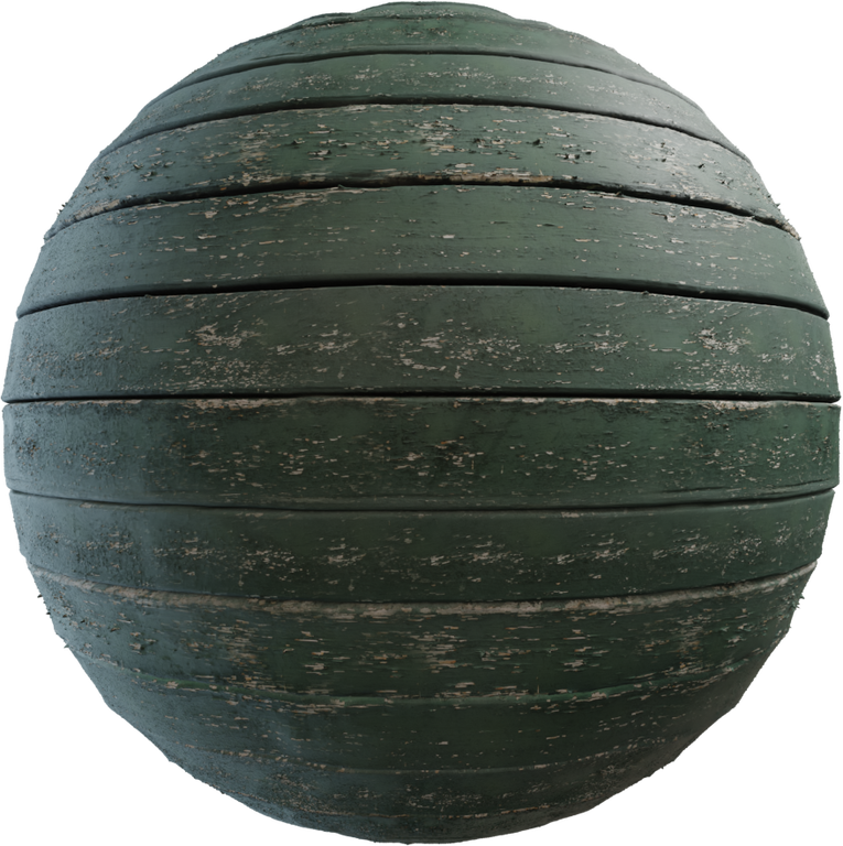 Green Rough Planks