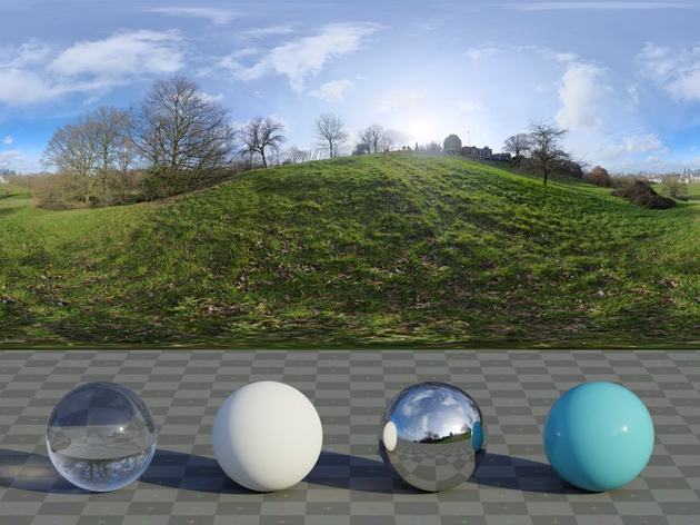 Greenwich Park HDRI • Poly Haven