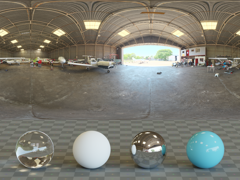 Hangar Interior