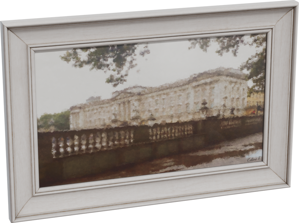 Hanging Picture Frame 02 — free decorative CC0 3D model, rendered preview