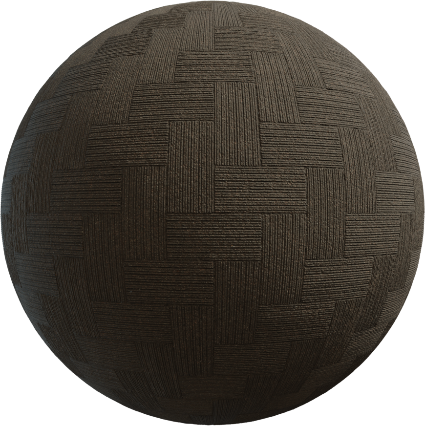 人字拼铺装路面 04 · PBR材质(Herringbone Pavement 04)