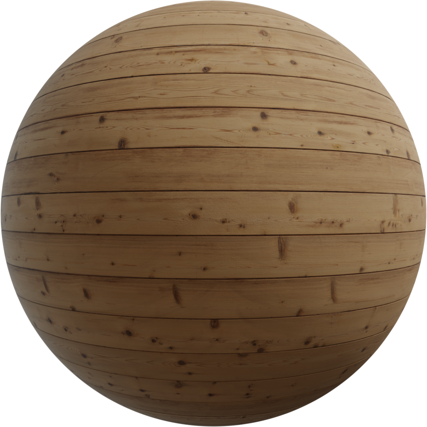 扁柏木板 · PBR材质（Hinoki Planks）