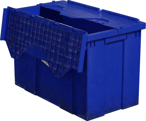 Industrial Pastic Container — free containers CC0 3D model