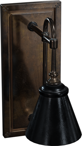 Industrial Wall Sconce — free lighting CC0 3D model