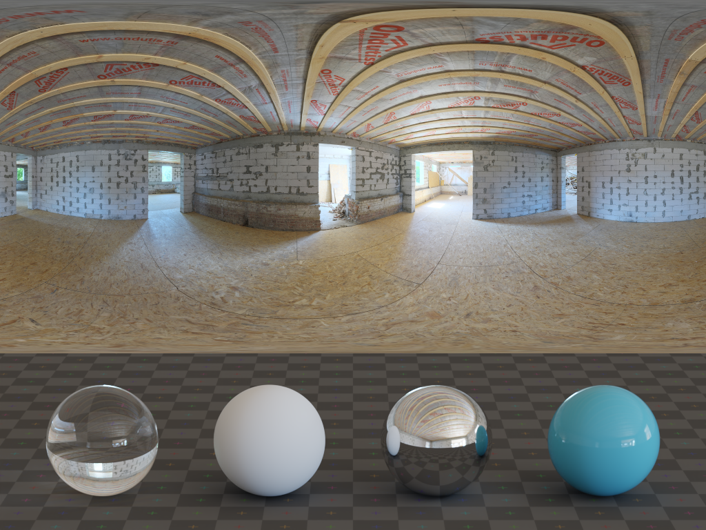 室内建筑施工 · HDRI环境(Interior Construction)