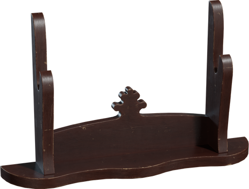 Katana Stand 01 — free props CC0 3D model
