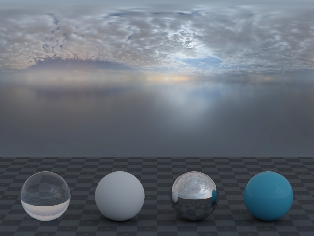 Kloppenheim 07 ( 纯天空 ) · HDRI环境（Kloppenheim 07 (Pure Sky)）
