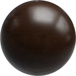 Lacquered Cherry Wood