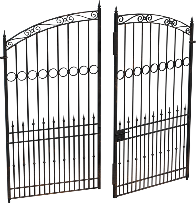 Large Iron Gate Model • Poly Haven