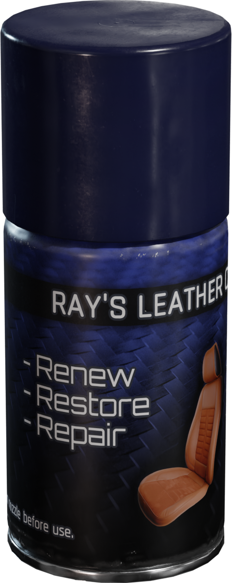皮革清洁剂罐 · 模型（Leather Cleaner Can）